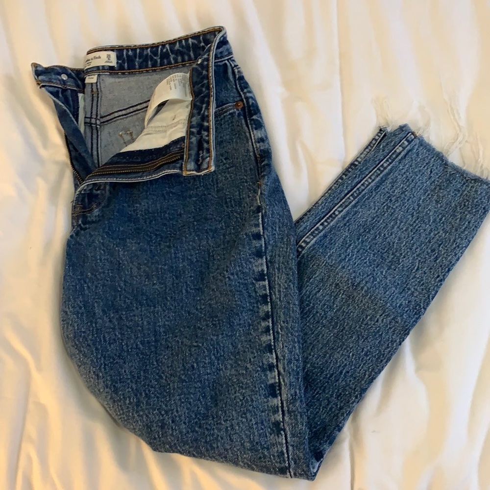 Abercrombie curve love skinny high rise jeans